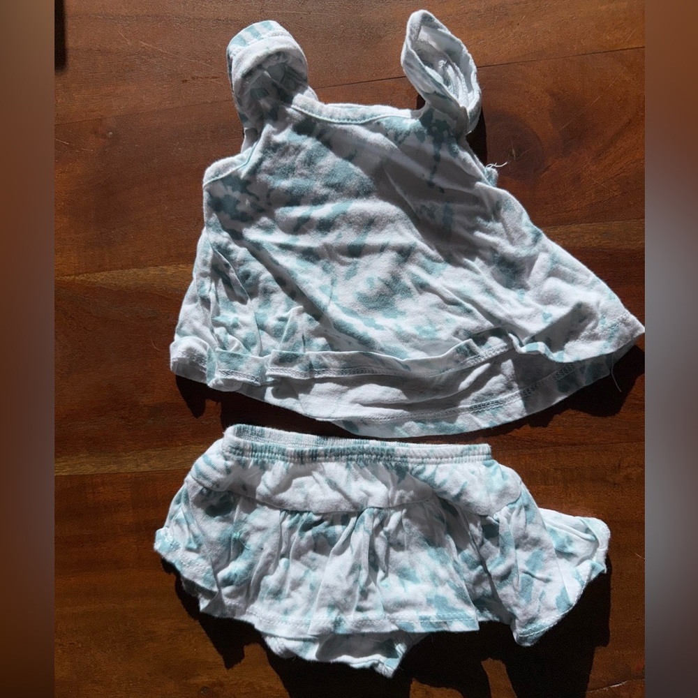 Grayson mini tie‎ dye outfit NB